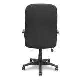 Sillón de oficina Piqueras y Crespo Villa Tela - Basculante - Negro