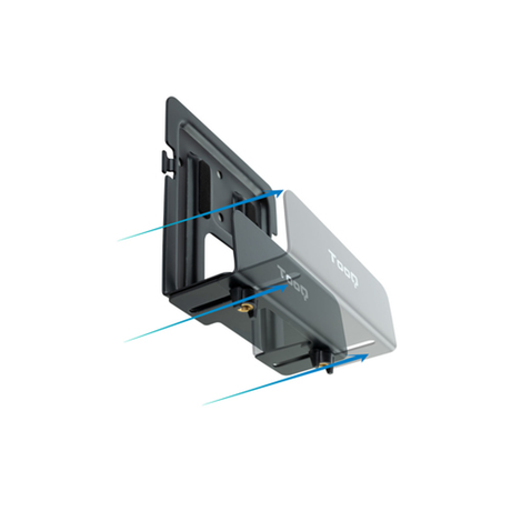 Soporte para mini PC TooQ TQMPM4776 Negro - vista 3
