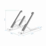 Soporte para portátil AISENS LPS1M-099 Plata - vista 7