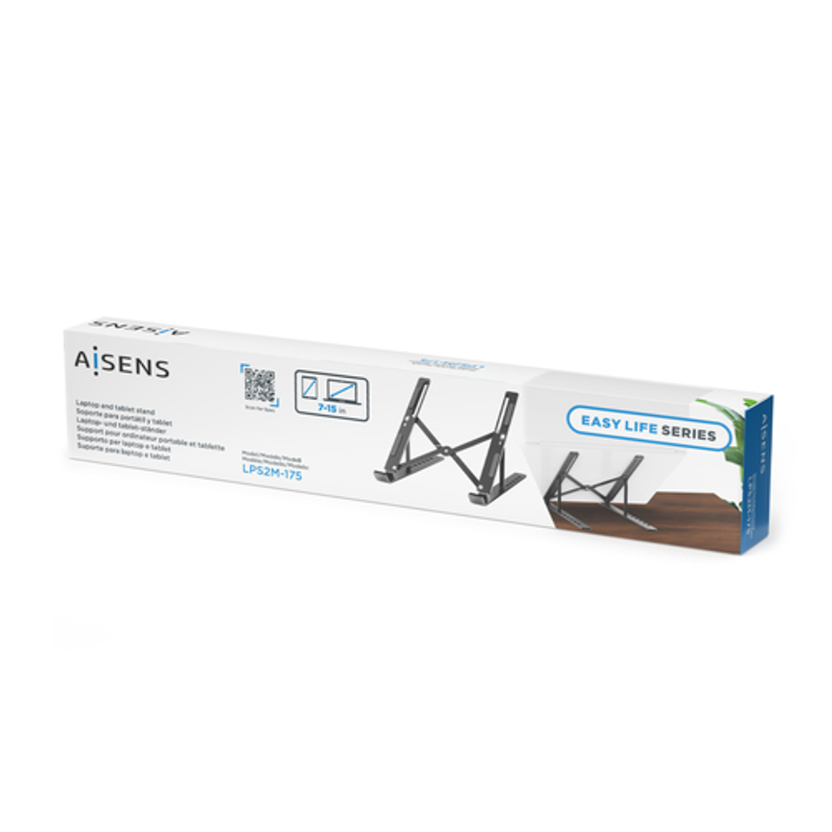 Soporte para portátil AISENS LPS2M-175 Gris - vista 4