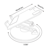Soporte para portátil AISENS LPS4SL-341 Plata - vista 8