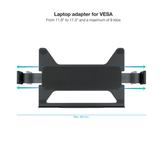 Soporte para portátil TooQ TQLH1117-B Negro - vista 2