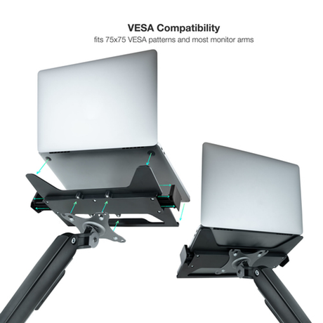 Soporte para portátil TooQ TQLH1117-B Negro - vista 3