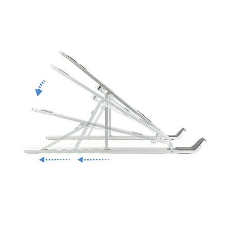 Soporte para portátil TooQ TQLRS0033-AL Plata - vista 3