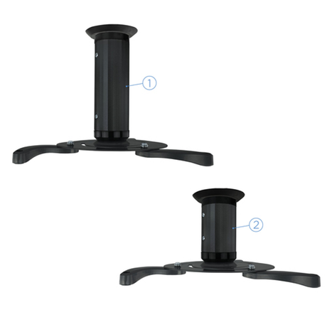 Soporte para proyector TooQ PJ1010TN-B Techo 10 kg - vista 3