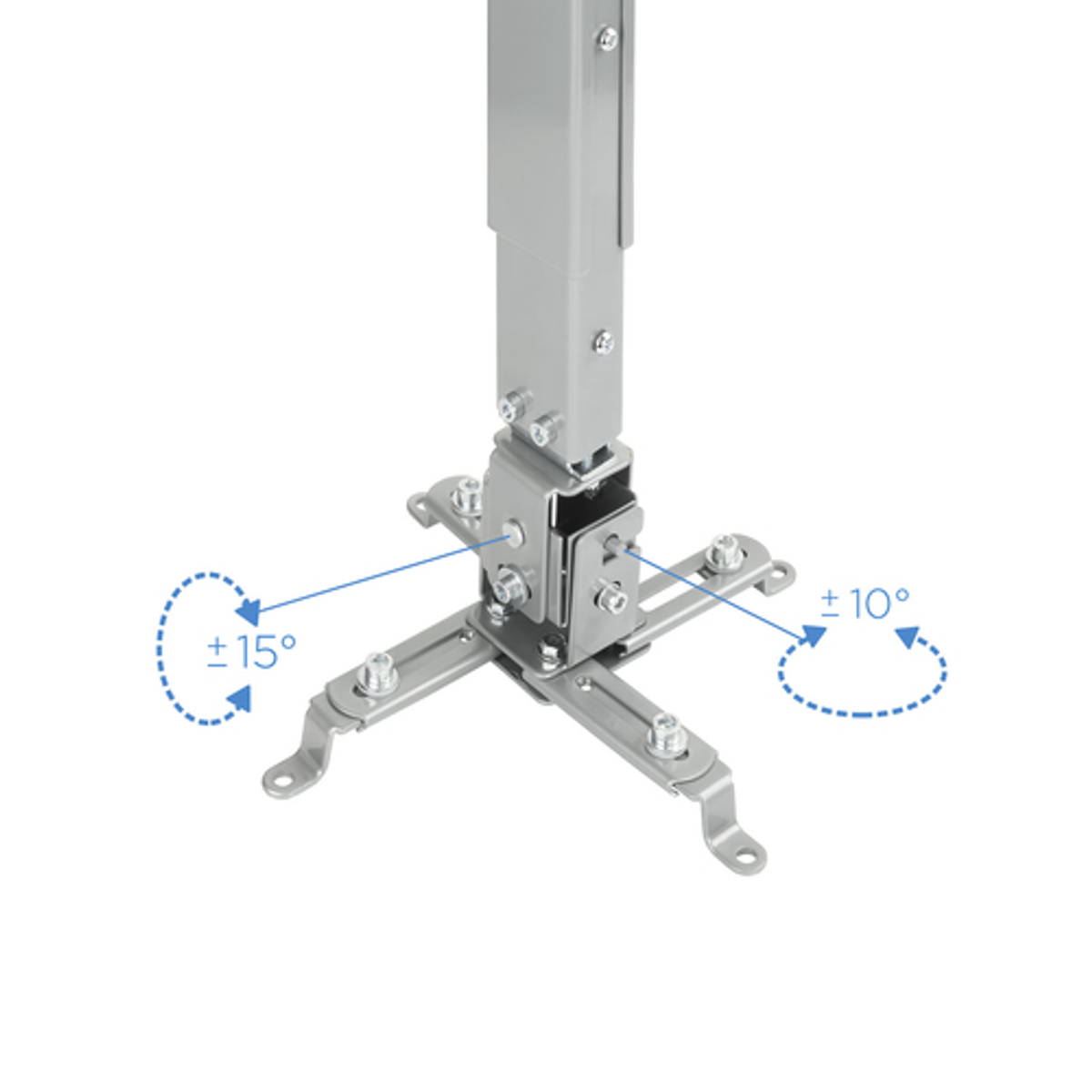 Soporte para proyector TooQ PJ2012T-S Techo 20 kg - vista 3