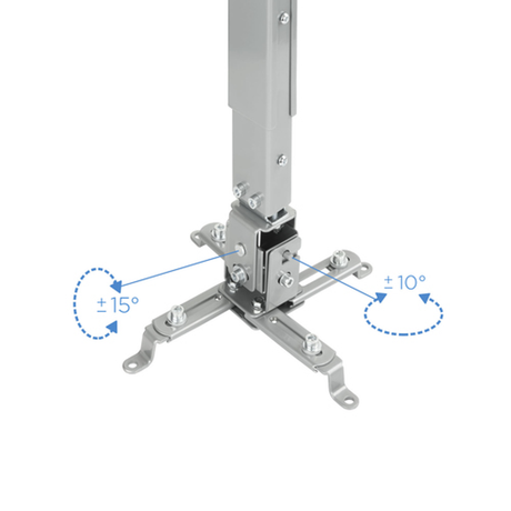 Soporte para proyector TooQ PJ2012T-S Techo 20 kg - vista 3