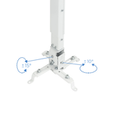 Soporte para proyector TooQ PJ2012T-W Techo 20 kg - vista 3
