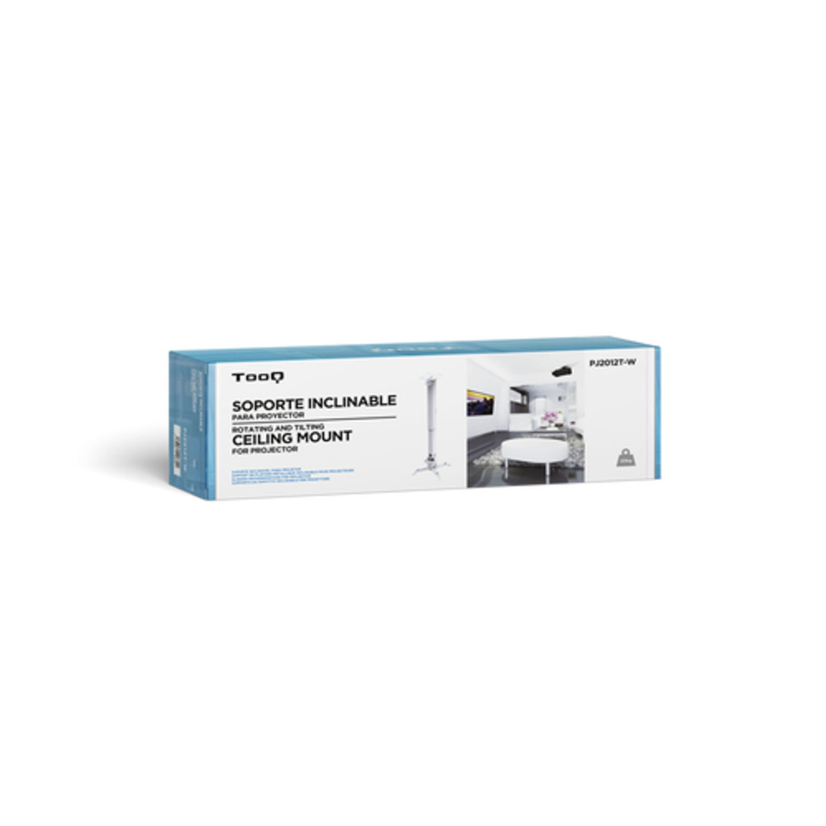 Soporte para proyector TooQ PJ2012T-W Techo 20 kg - vista 6