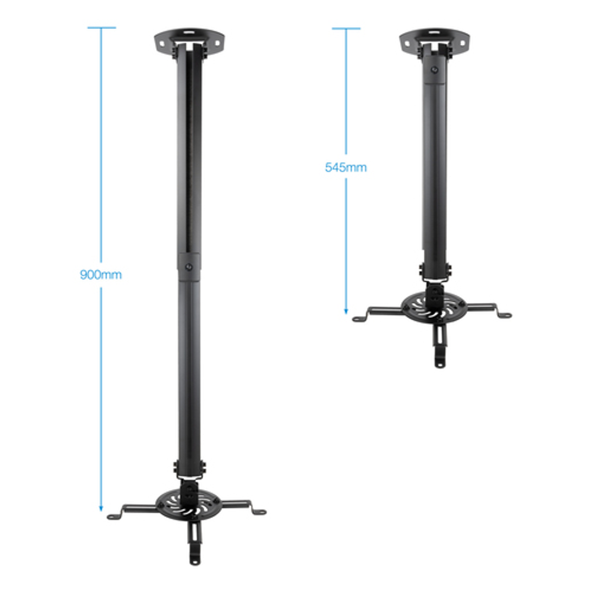 Soporte para proyector TooQ PJ3030TN-B Techo 13,5 kg - vista 2