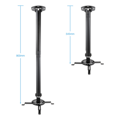 Soporte para proyector TooQ PJ3030TN-B Techo 13,5 kg - vista 2