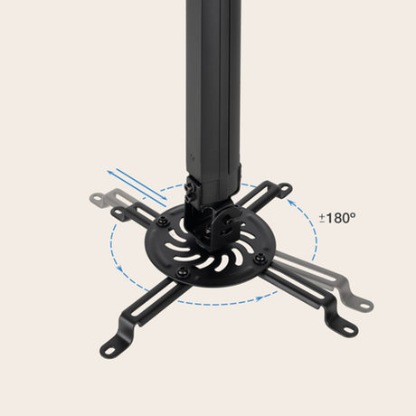 Soporte para proyector TooQ PJ3030TN-B Techo 13,5 kg - vista 3