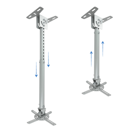 Soporte para proyector TooQ PJ3030TN-S Techo 20 kg - vista 4