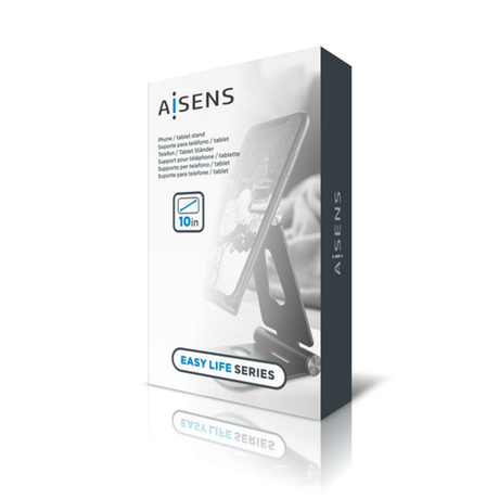 Soporte para tablet AISENS MS2PXL-092 11" Plata - vista 5