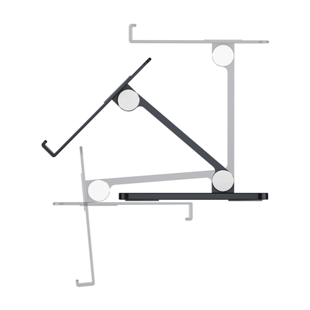 Soporte para tablet AISENS MS2PXXL-183 13" Gris - vista 3
