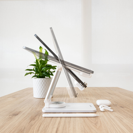 Soporte para tablet TooQ PH-HERMES-LUNA 12,9" Blanco - vista 2