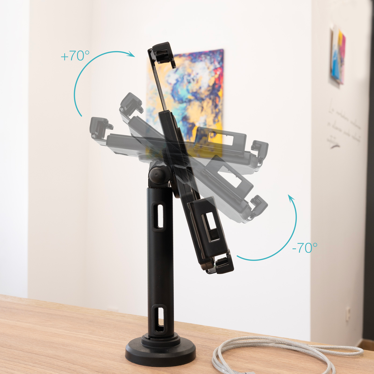 Soporte para tablet TooQ TQTDS0812 Negro - vista 5