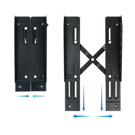 Soporte para torre TooQ UMCS0024-B Negro - vista 3