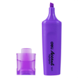 Subrayador Deli Marcador Fluorescente Accent Punta Biselada 1-5mm Lila