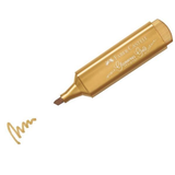 Subrayador Faber-Castell Marcador Fluorescente Textliner 1546 Metallic Oro