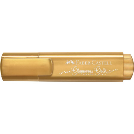 Subrayador Faber-Castell Marcador Fluorescente Textliner 1546 Metallic Oro - vista 4