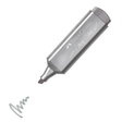 Subrayador Faber-Castell Marcador Fluorescente Textliner 1546 Metallic Plata