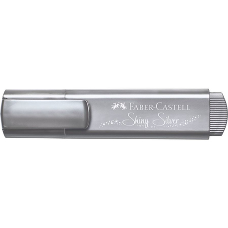 Subrayador Faber-Castell Marcador Fluorescente Textliner 1546 Metallic Plata - vista 3