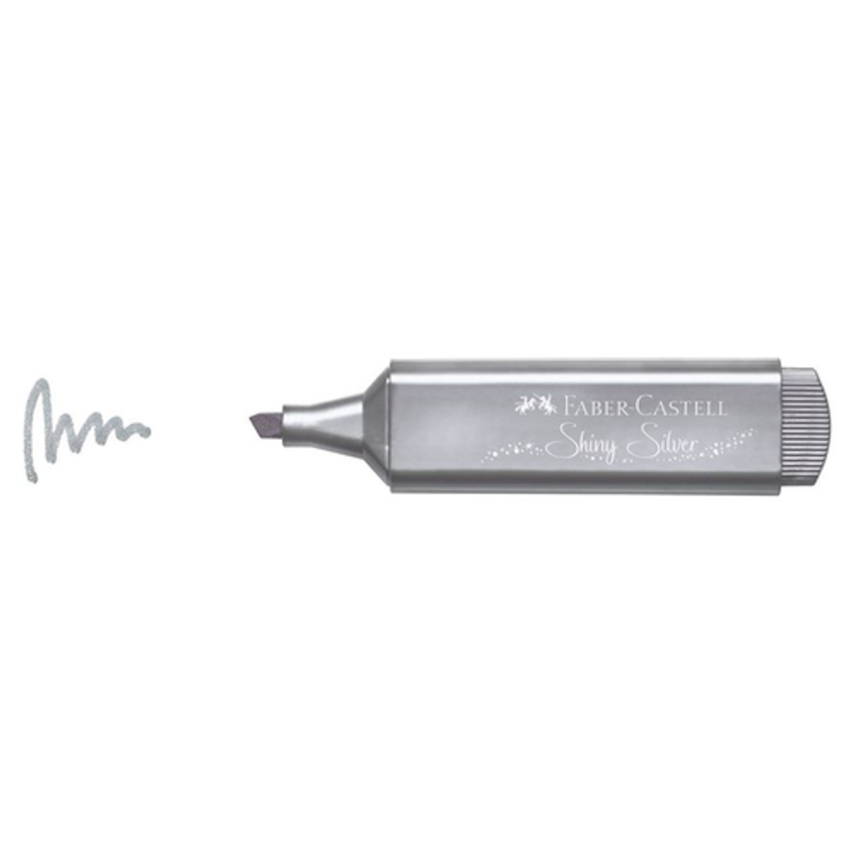 Subrayador Faber-Castell Marcador Fluorescente Textliner 1546 Metallic Plata - vista 4