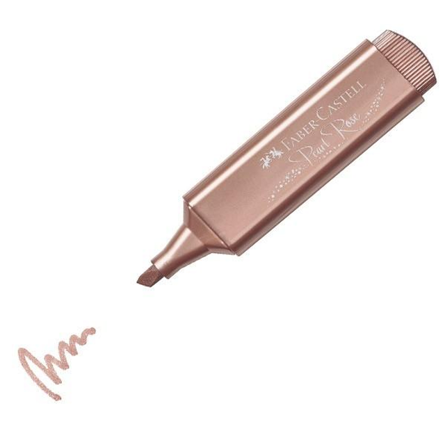Subrayador Faber-Castell Marcador Fluorescente Textliner 1546 Metallic Rubi