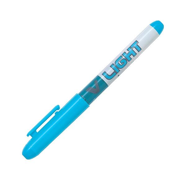 Subrayador Pilot Marcador Fluorescente V Liquid Light Trazo 3,3mm Azul
