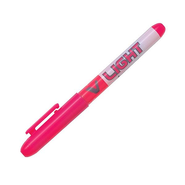 Subrayador Pilot Marcador Fluorescente V Liquid Light Trazo 3,3mm Rosa