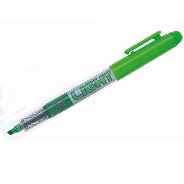 Subrayador Pilot Marcador Fluorescente V Liquid Light Trazo 3,3mm Verde