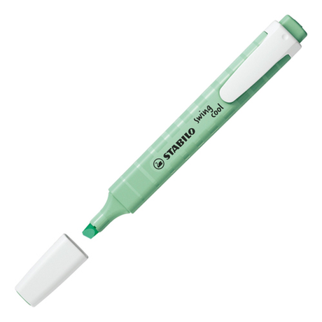 Subrayador Stabilo Marcador Fluorescente Swing Cool Pastel Pizca de Menta - vista 2