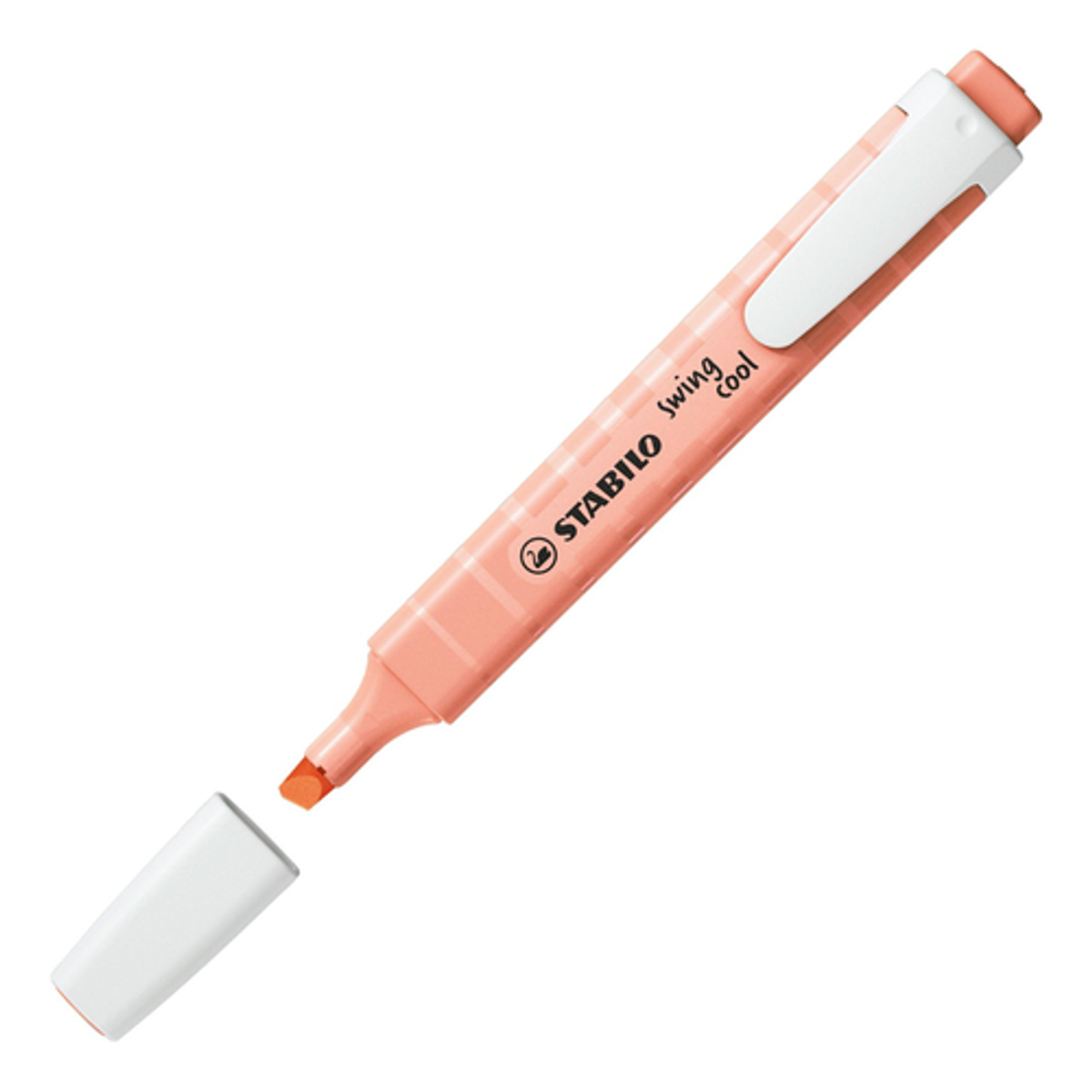 Subrayador Stabilo Marcador Fluorescente Swing Cool Pastel Melocoton Sedoso - vista 2