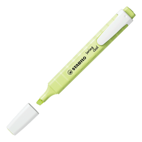 Subrayador Stabilo Marcador Fluorescente Swing Cool Pastel Chispa de Lima - vista 2