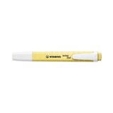 Subrayador Stabilo Marcador Fluorescente Swing Cool Pastel Amarillo Cremoso