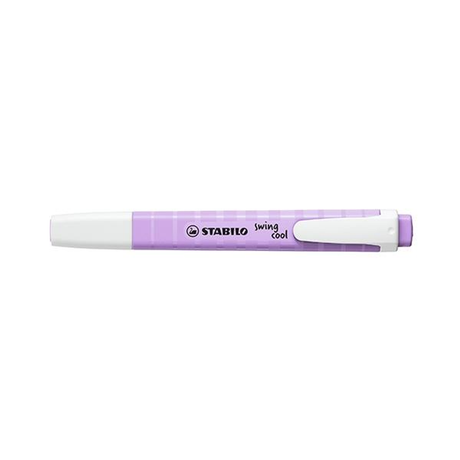 Subrayador Stabilo Marcador Fluorescente Swing Cool Pastel Brisa Violeta