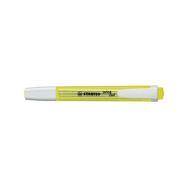 Subrayador Stabilo Marcador Fluorescente Swing Cool Amarillo