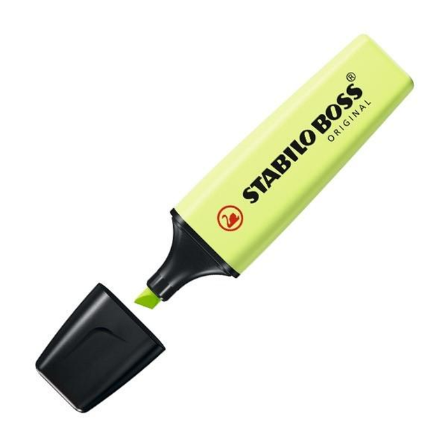 Subrayador Stabilo Marcador Fluorescente Boss Pastel Trazo 5mm Chispa de Lima