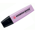 Subrayador Stabilo Marcador Fluorescente Boss Pastel Trazo 5mm Brisa Violeta