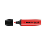 Subrayador Stabilo Marcador Fluorescente Boss Trazo 5mm Rojo