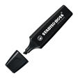Subrayador Stabilo Marcador Fluorescente Boss Naturecolors Trazo 5mm Negro