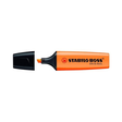 Subrayador Stabilo Marcador Fluorescente Boss Trazo 5mm Naranja