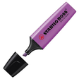 Subrayador Stabilo Marcador Fluorescente Boss Trazo 5mm Violeta