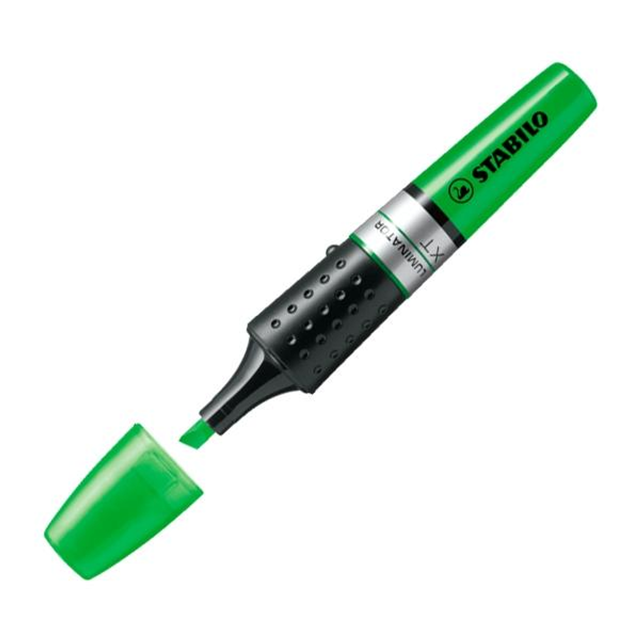 Subrayador Stabilo Marcador Fluorescente Luminator Trazo 5mm Verde