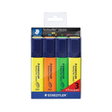 Subrayador Staedtler Paq.3+1 Marcadores Fluorescentes Textsurfer Clasic Colores Surtidos