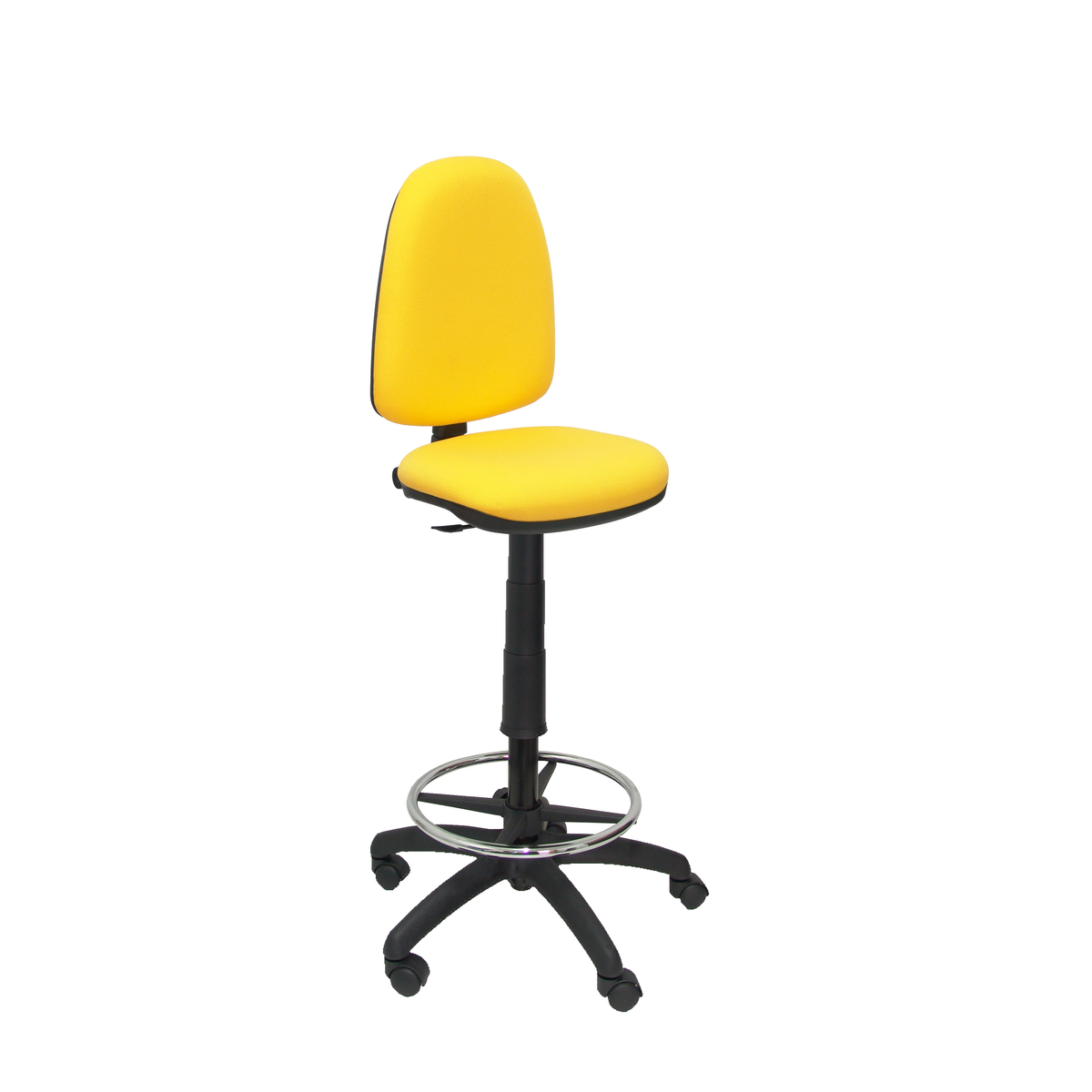 Taburete de oficina Piqueras y Crespo Ayna Bali - Ref. fabricante T04CPBALI100 - Amarillo