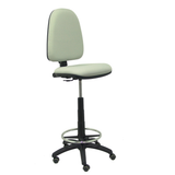 Taburete de oficina Piqueras y Crespo Ayna Bali - Ruedas - Ref. fabricante T04CPBALI100RP - Gris Claro