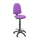 Taburete de oficina Piqueras y Crespo Ayna Bali - Ruedas - Ref. fabricante T04CPBALI100RP - Lila