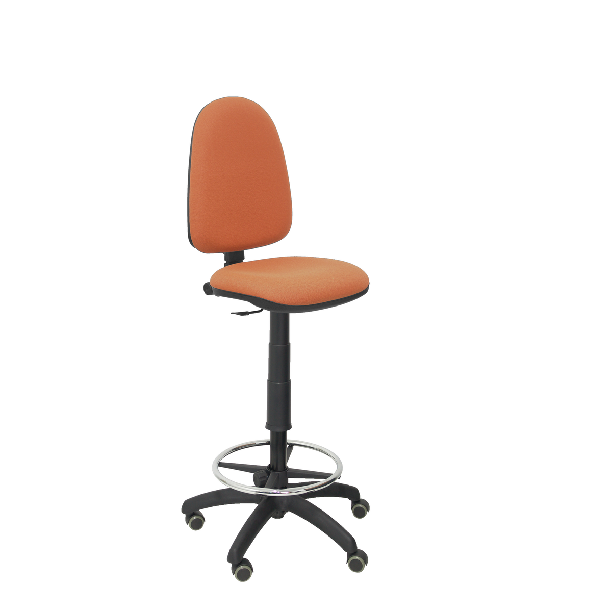 Taburete de oficina Piqueras y Crespo Ayna Bali - Ruedas - Ref. fabricante T04CPBALI100RP - Marron